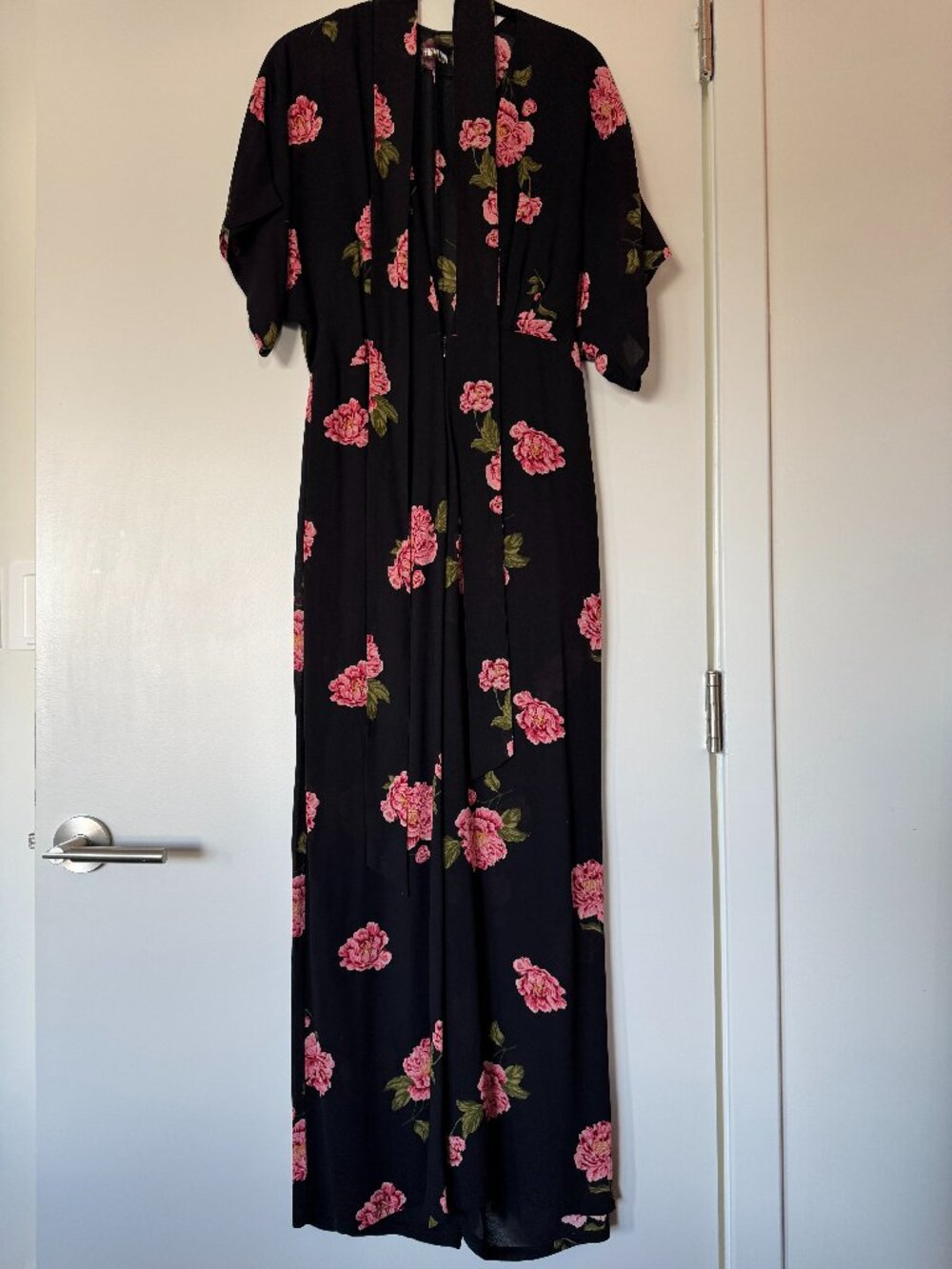 Reformation floral jumpsuit size 6